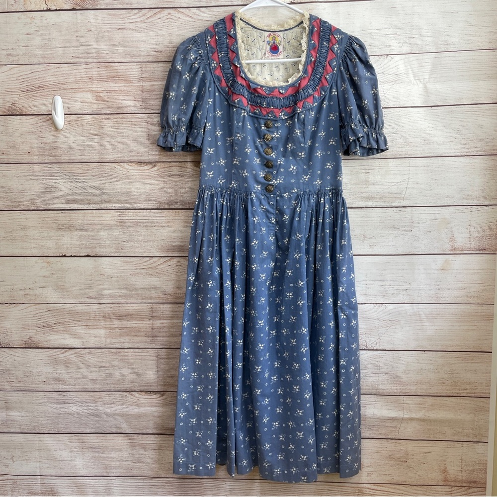 VINTAGE AUTHENTIC HANSI MÜNCHEN DIRNDL DRESS OKTOBERFEST
